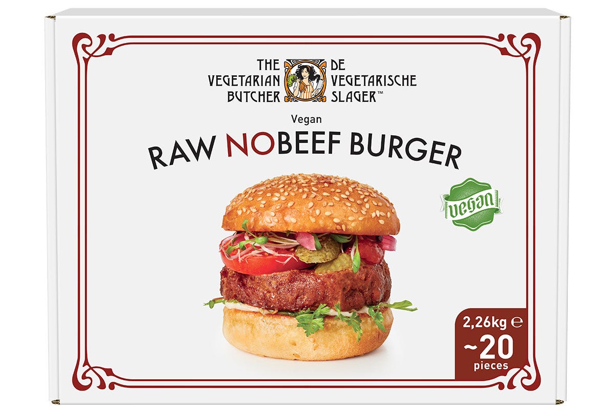 Raw NoBeef Burger Con Unilever Food Solutions il futuro è vegetale