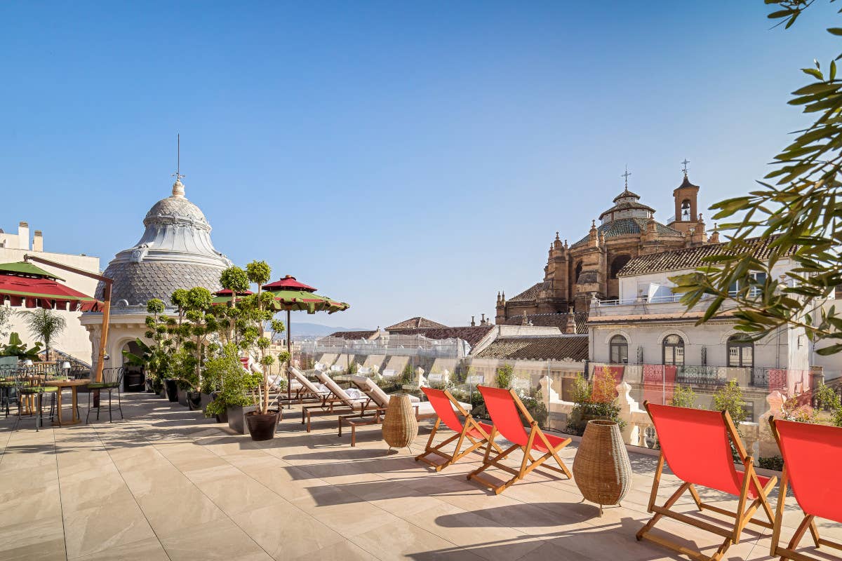 La banca diventata un hotel: Palacio Gran Vía di Granada