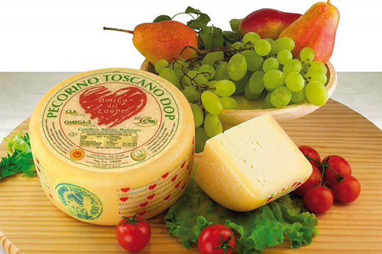 Il Pecorino Toscano Dop Amico del Cuore del Caseificio di Manciano Caseificio Manciano, Dop di ricerca Pecorino Toscano Amico del Cuore