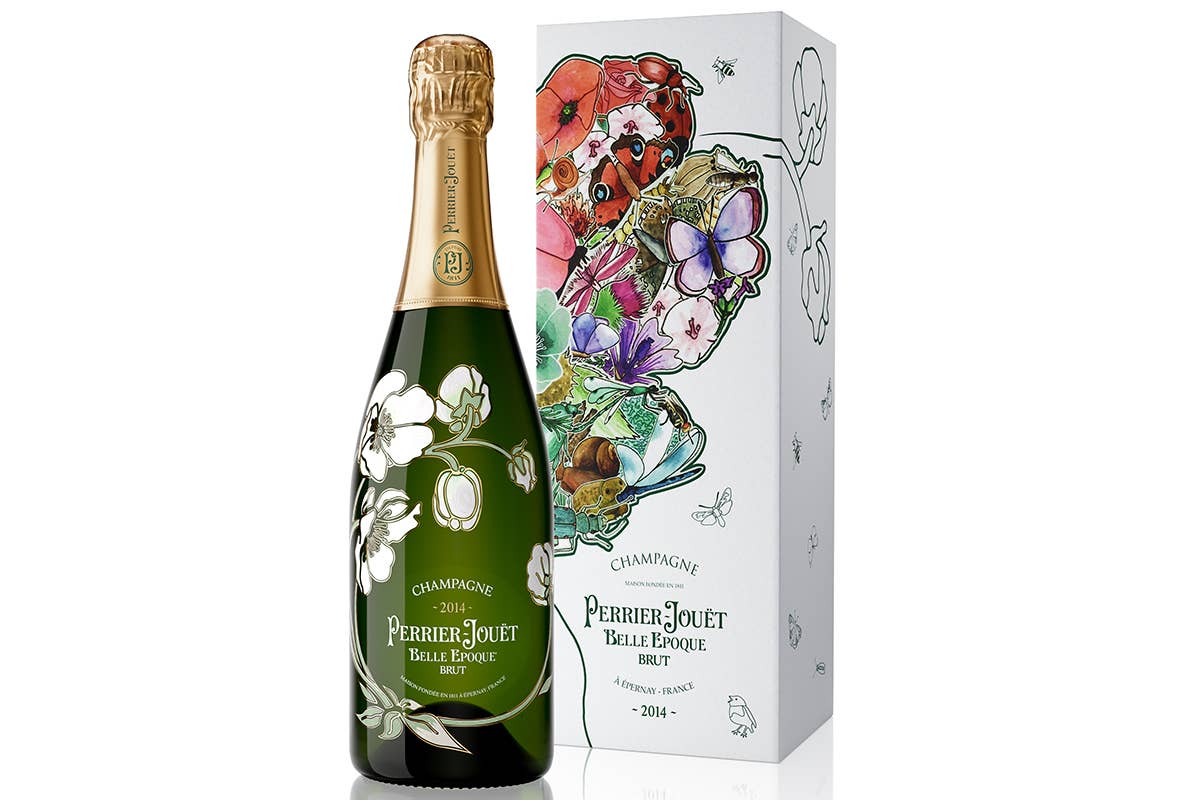 Perrier-Jouët Belle Epoque 2014 in edizione limitata L’Anemone della Biodiversità, edizione limitata dello Champagne Perrier-Jouët