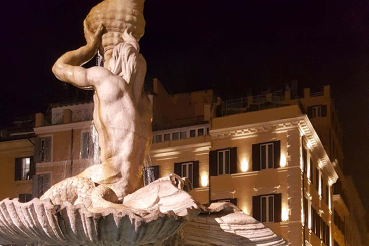 Hotel Barocco: charme romano con vista su Piazza Barberini e colazione d’autore