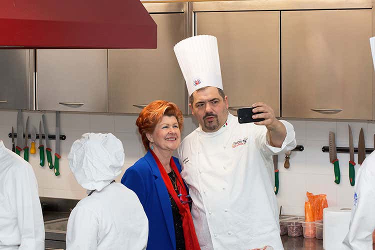 Annie F&eacute;olde e Fabrizio Camer (Il Premio IaT chiude da Pentole Agnelli Light lunch all'insegna delle tipicit&agrave;)