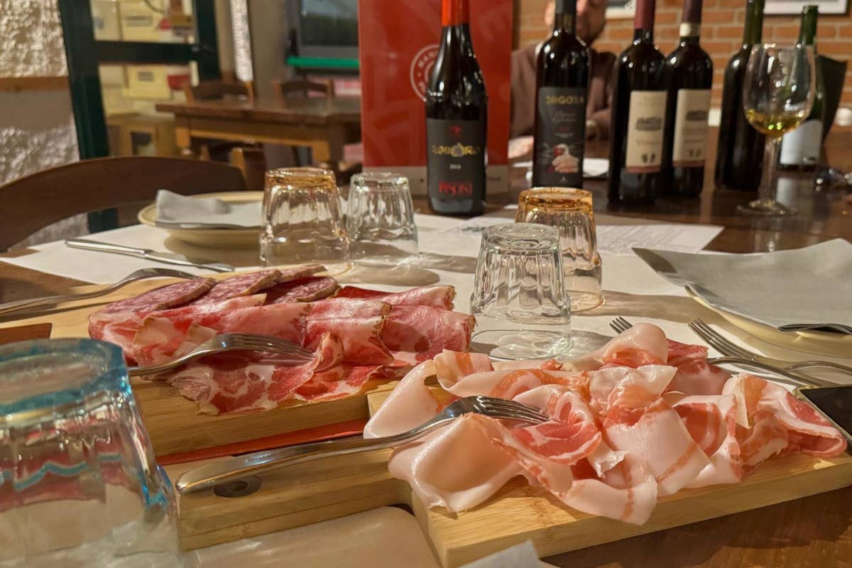 Quattro vini d'autore incontrano i sapori autentici della cucina piacentina