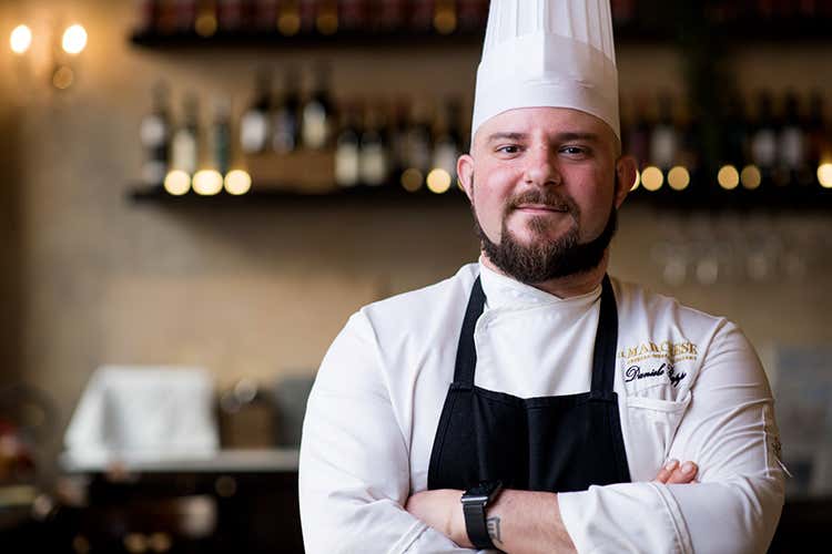 Daniele Roppo - Roll&egrave; di coniglio ripieno di carciofi e pecorino