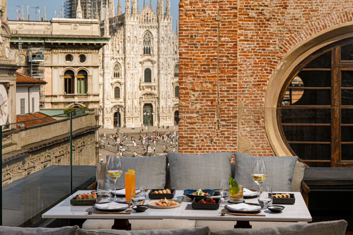 Pranzo con vista Duomo di Milano, ma in salsa giapponese? Da Sachi
