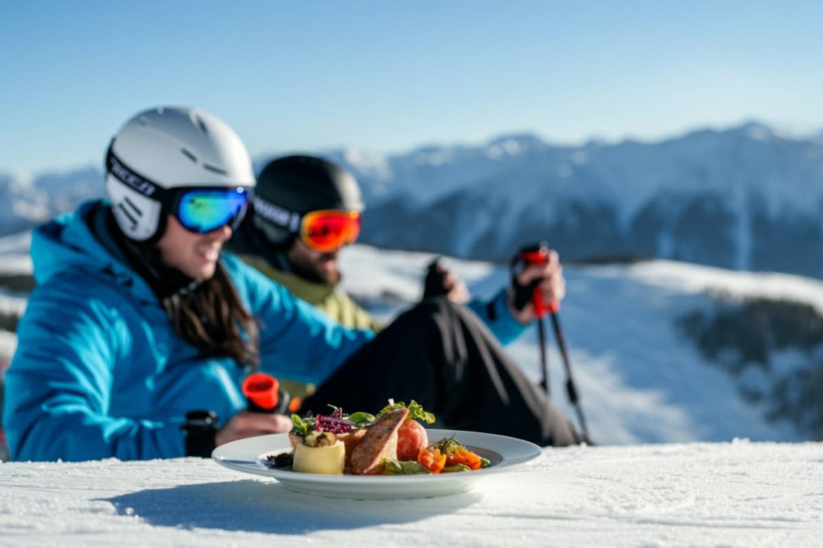 Sciare gourmet: dove concedersi una pausa di gusto sulle montagne italiane