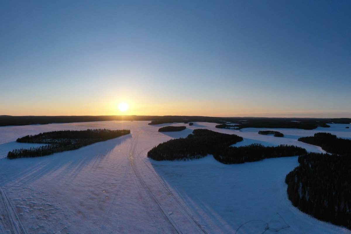 Guarda le aurore boreali da un comodo letto: benvenuti al Lights of Lapland Resort