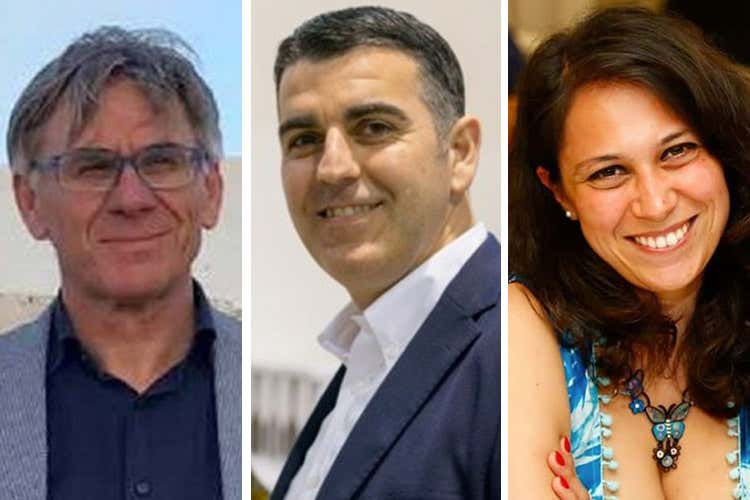 Salvatore Sutera, Rosario Di Maria e Annapaola Cipolla (Scirocco Wine Fest, 2&ordf; edizione Il vino da sei Paesi del Mediterraneo)