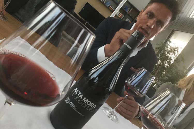 Diego Cusumano - In Sicilia dove comanda il vulcano Nasce Alta Mora di Cusumano