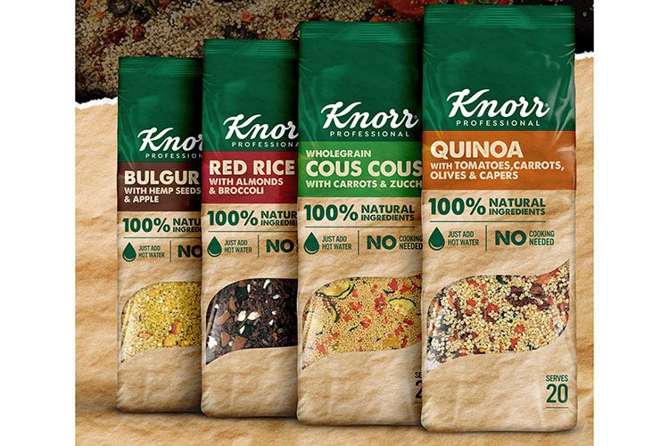 Le insalate di cereali Knorr Professional (Smartfood Knorr Professional Gusto ed equilibrio nel piatto)