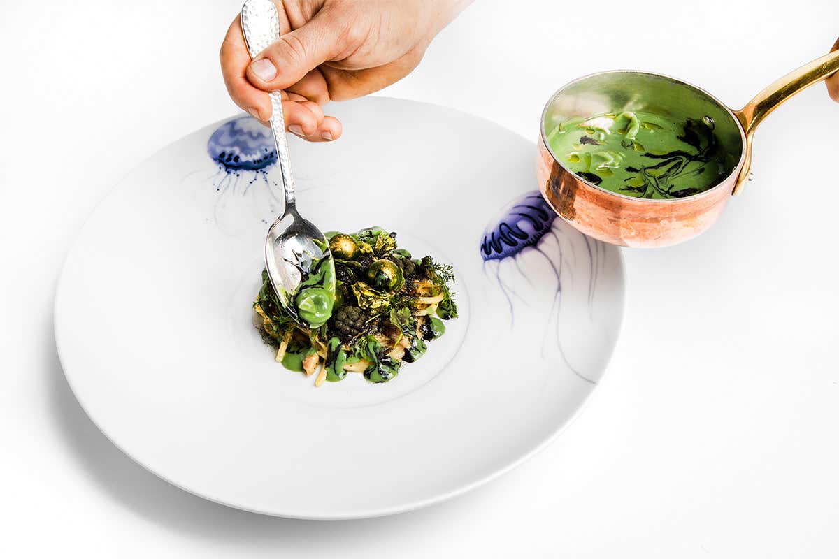 Spaghetti all&rsquo;anguilla affumicata Spaghetti all&rsquo;anguilla affumicata