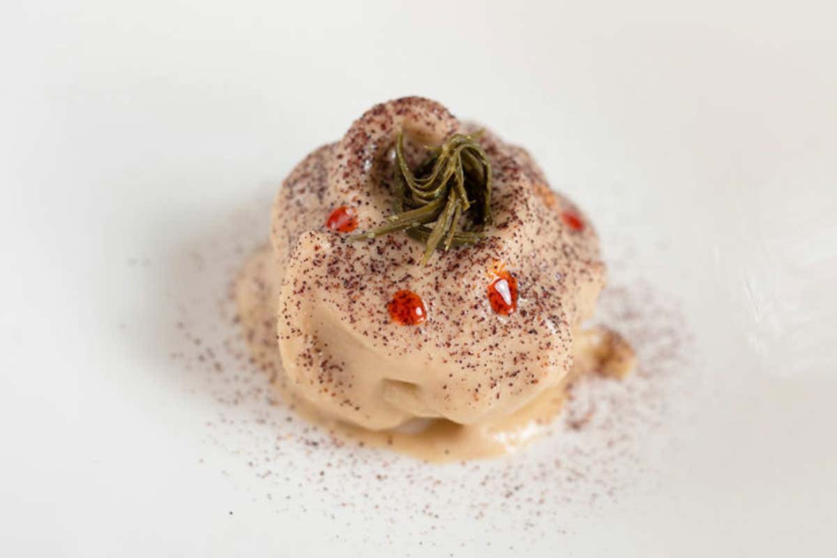 Spaghetto noci, porro e cannolicchi