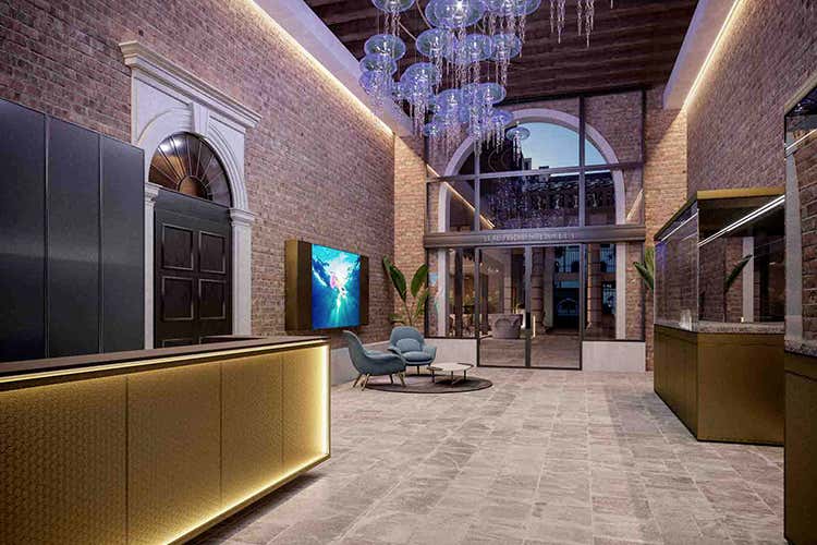 L'arredamento dell'Hotel Aquarius Venice esalta le abilit&agrave; degli artigiani dell'interior design (Stile veneziano, ma moderno per il nuovo Hotel Aquarius)