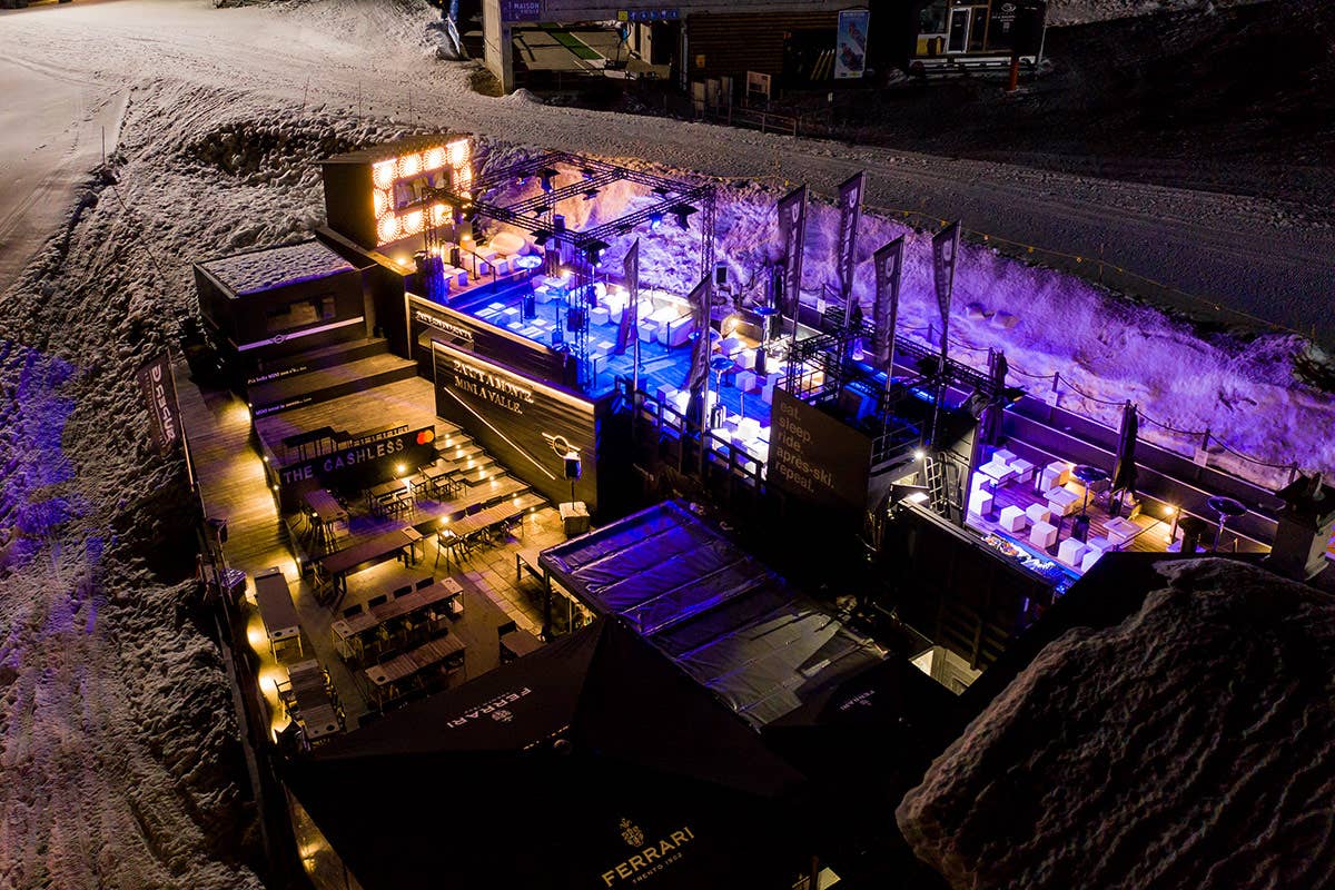 Courmayeur, con Super G e Champagne a porter, l'après-ski è tutta un'altra cosa...