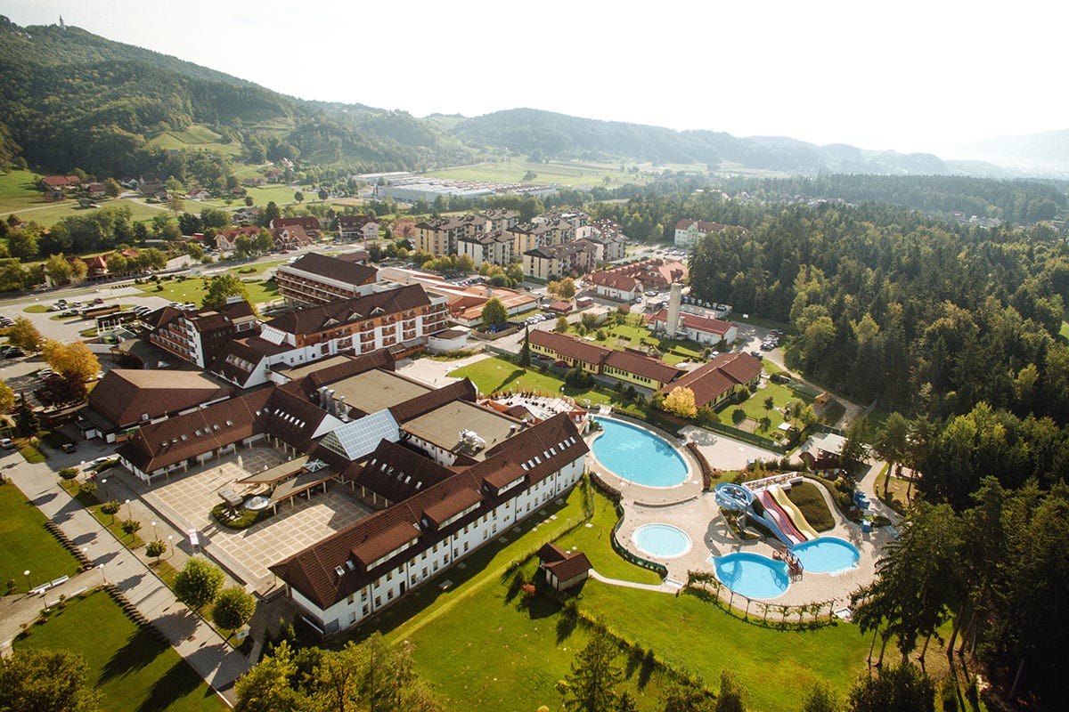 Le Terme Zrece in Slovenia con 2 hotel 4 stelle e i 10 appartamenti nel bosco Relax e bambini non vanno d’accordo? Alle terme sì!