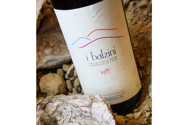 Vini d'annata a Terre di Toscana  I Balzini stappano una bottiglia del 1987