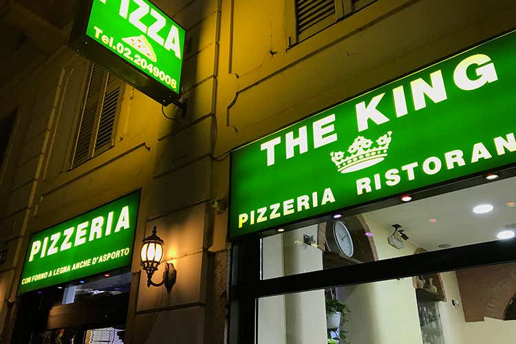 (The King, pizza dall'Egitto ma di qualità Quella del Pompiere è un must) (The King, pizza dall'Egitto ma di qualità Quella del Pompiere è un must)