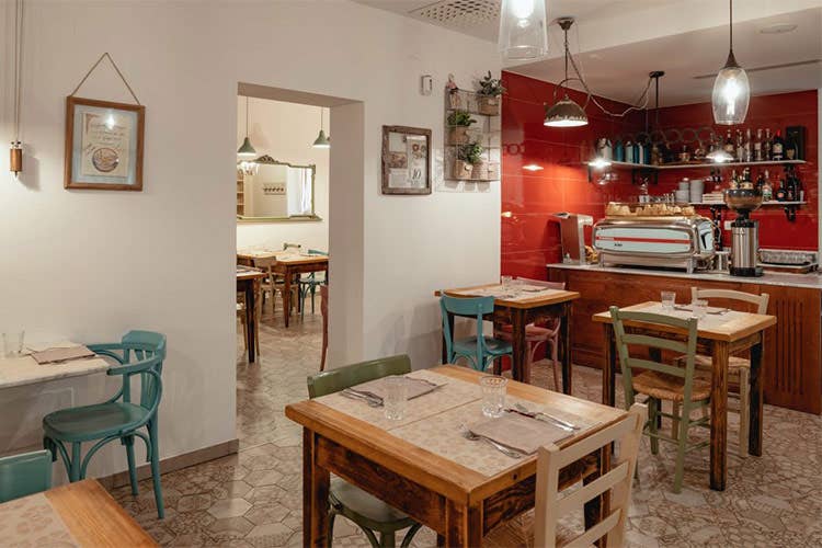 Gli interni della trattoria - Trattoria da Me a Bologna Fra la via Emilia… e il West