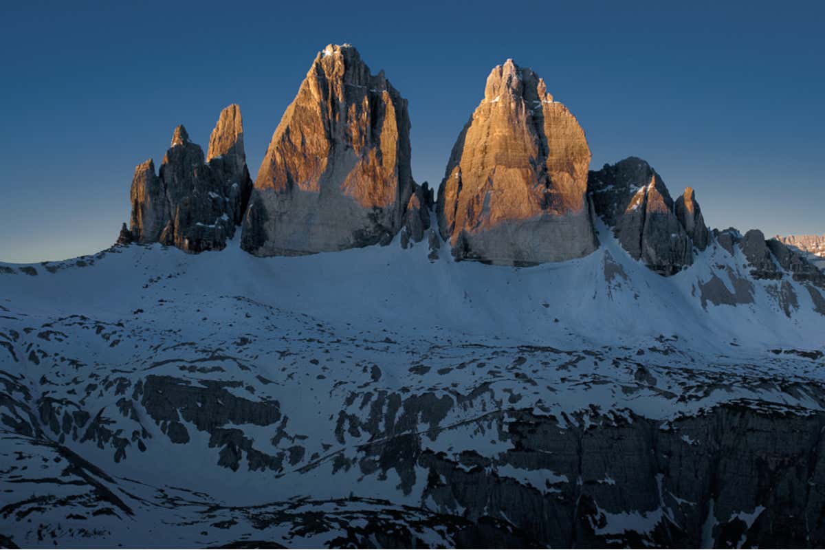 La festa della Luna Piena: l'inverno romantico sotto le Tre Cime di Lavaredo