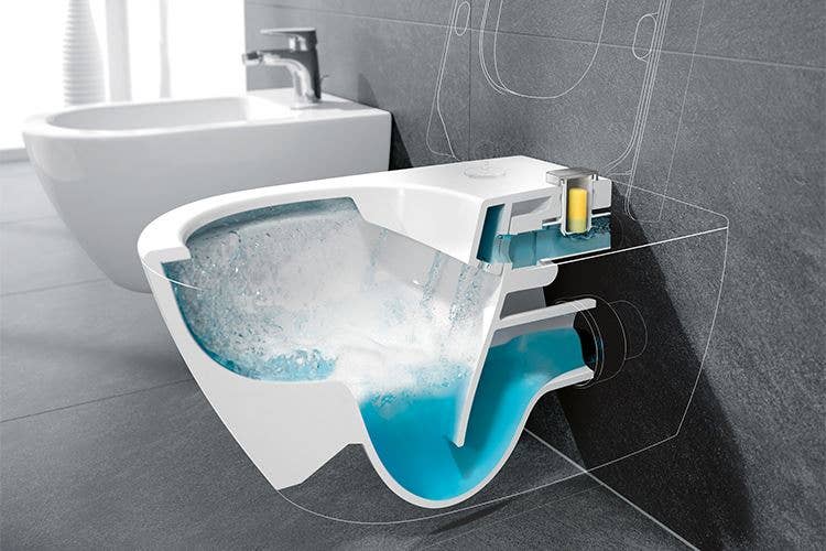 Ceramiche Da Bagno Villeroy Boch.Directflush Firmato Villeroy Boch Il Wc Innovativo E Semplice Da Pulire Italia A Tavola