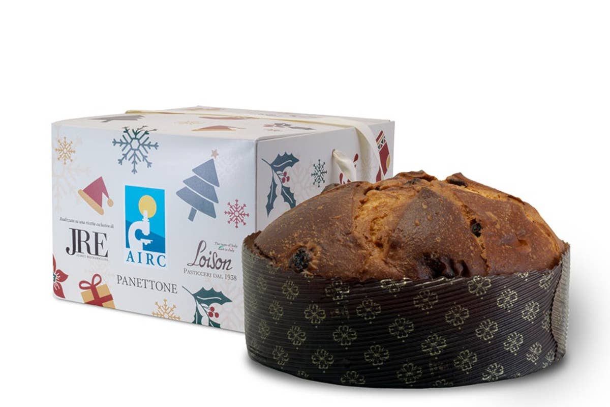 Il primo panettone di Airc firmato da Loison e Jre-Italia