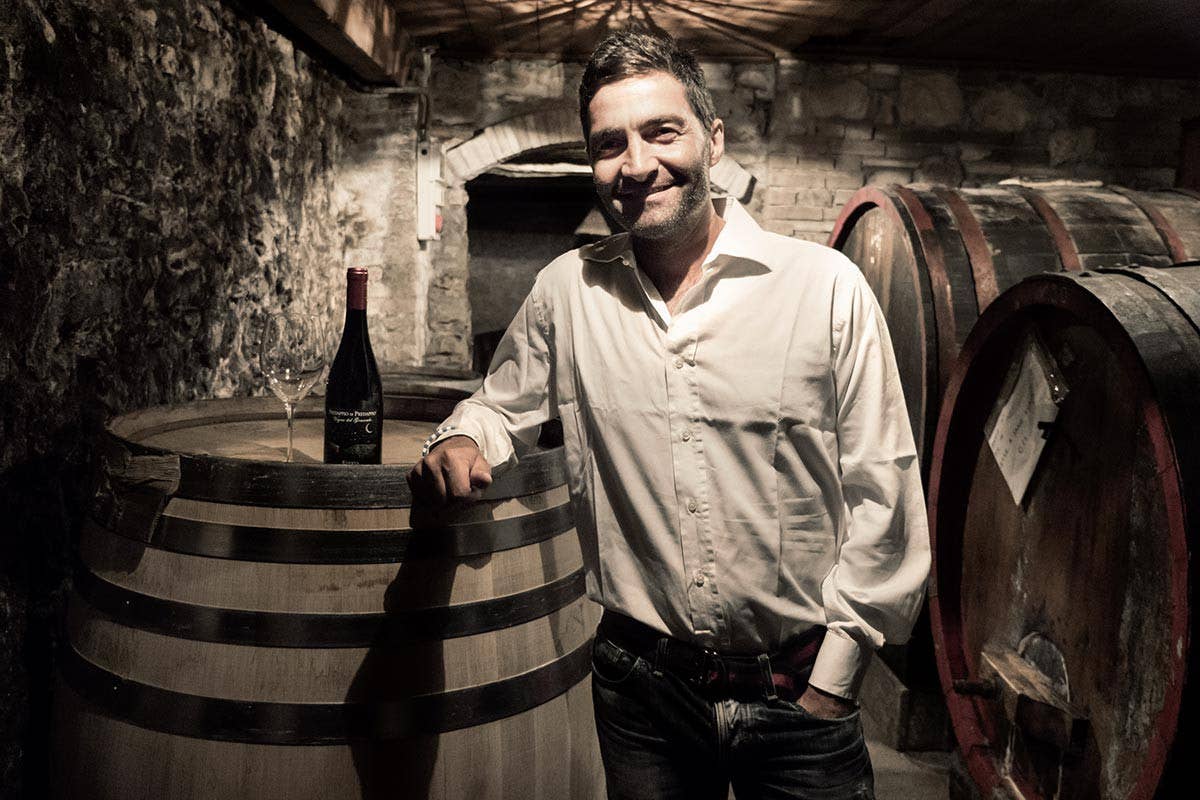 Alessandro Nicolucci, patron della Fattoria Nicolucci di Predappio Alta Sua Maestà il Sangiovese e la storica Vigna del Generale