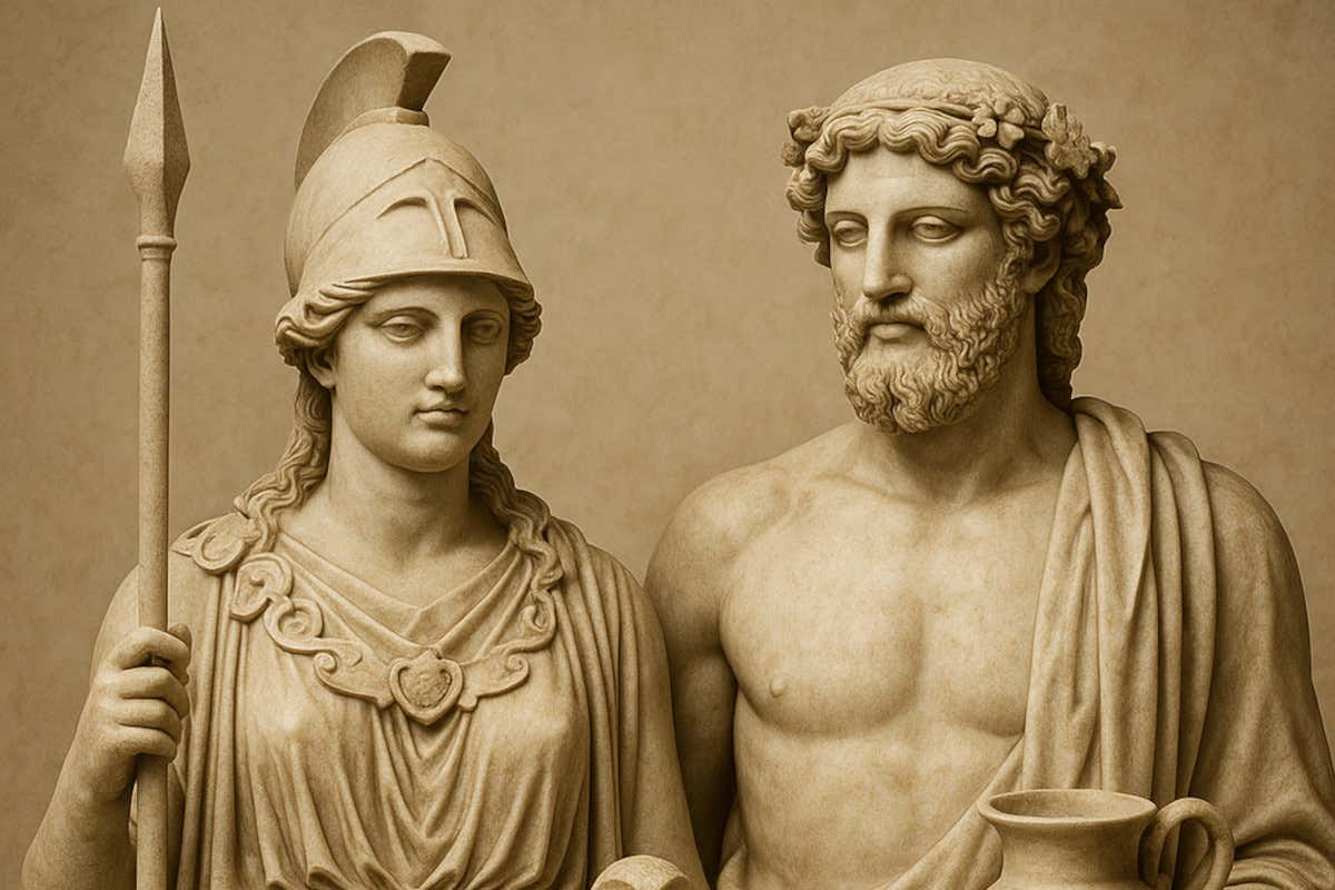 Il gusto degli dèi: un viaggio nel tempo in un ristorante dell'Antica Grecia