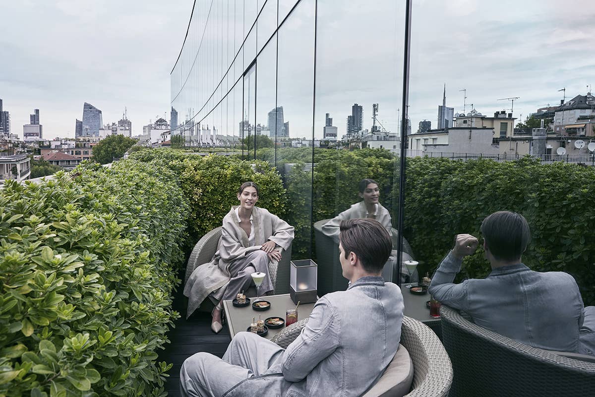 Aperitivo in terrazza Pasqua elegante a Milano: è Easter Time dell’Armani Hotel