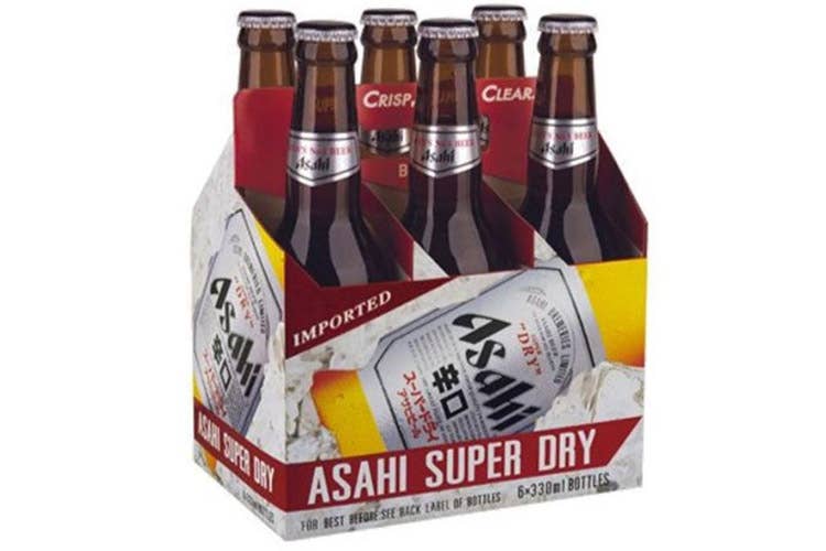 La birra giapponese che sta conquistando l'Italia (Asahi Super Dry Birra giapponese da cucine top)