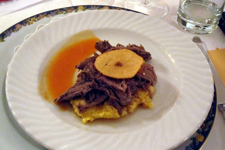 Lasagnetta di funghi porcini e crema di mais Marano (L&rsquo;autunno del Tone Il mais Marano ingrediente speciale)