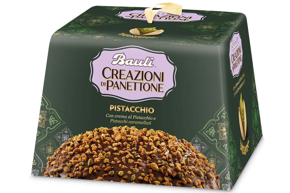 Bauli Creazioni di Panettone Pistacchio Si festeggia in dolcezza con i panettoni Alemagna e Bauli