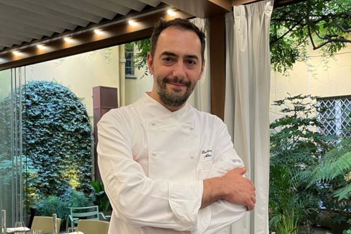 Lo chef Alessandro Bellingeri, cremonese d'origine, altoatesino d'adozione
