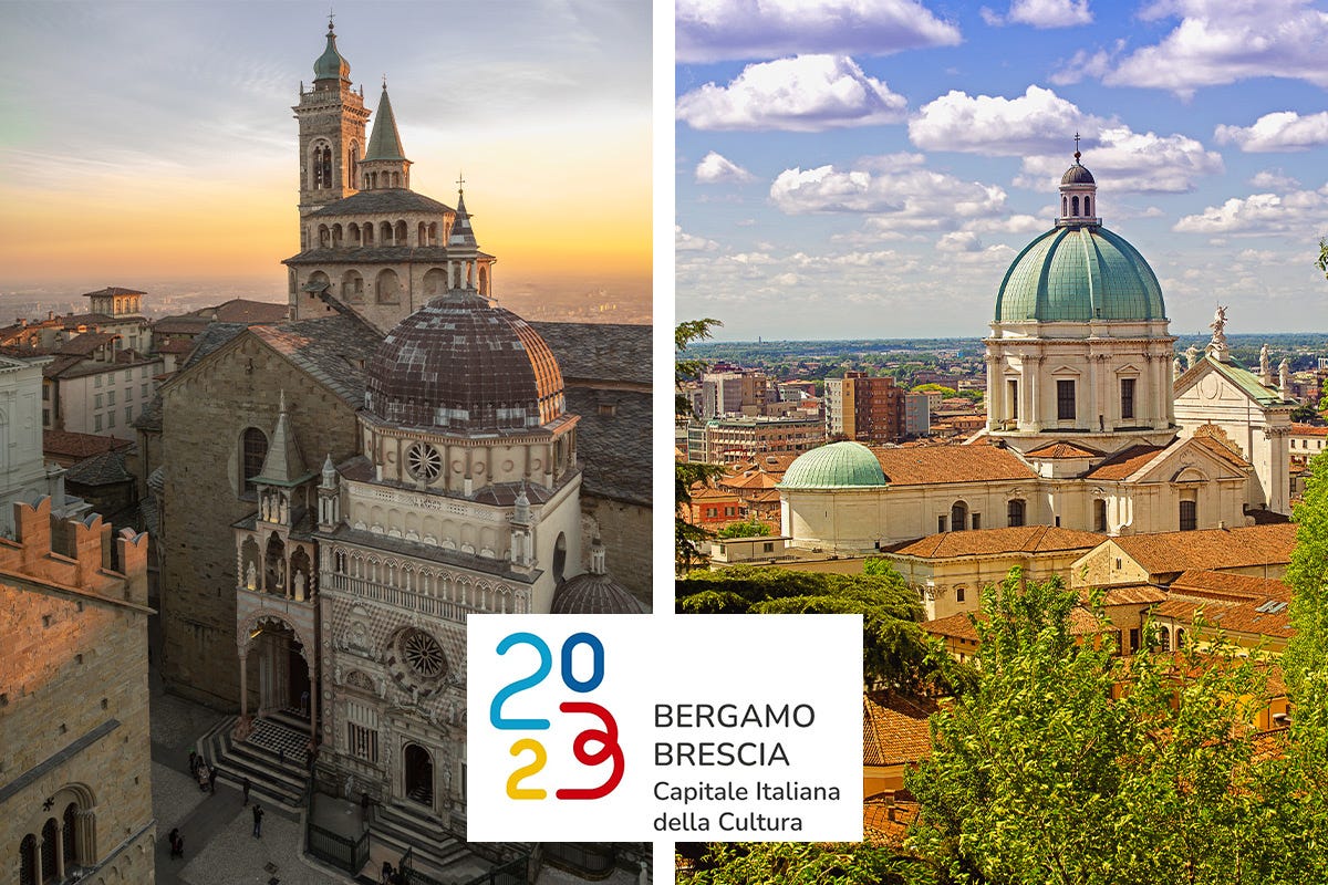 Bergamo e Brescia raccolgono il testimone di Procida Da Procida a Bergamo, passaggio di testimone tra Capitali della cultura
