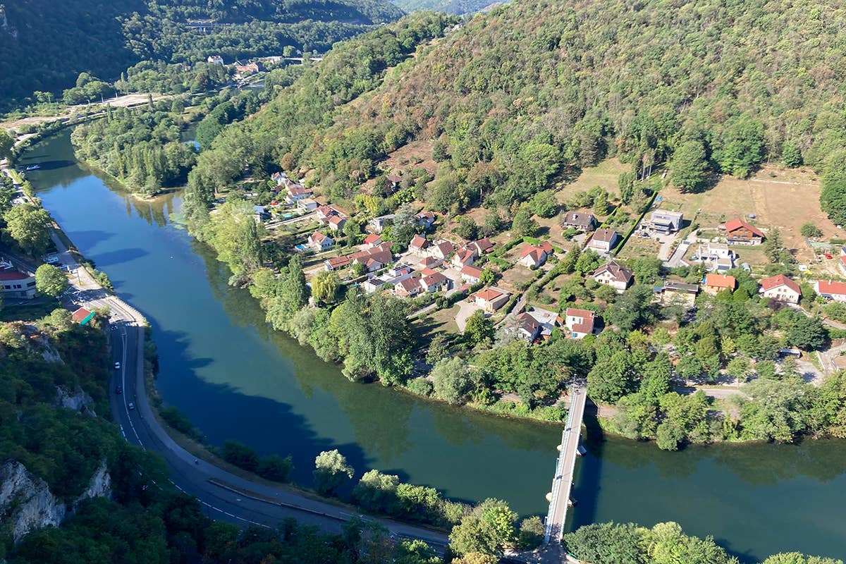 Besançon, vista dalla Cittadella A Besançon con un piede nella storia