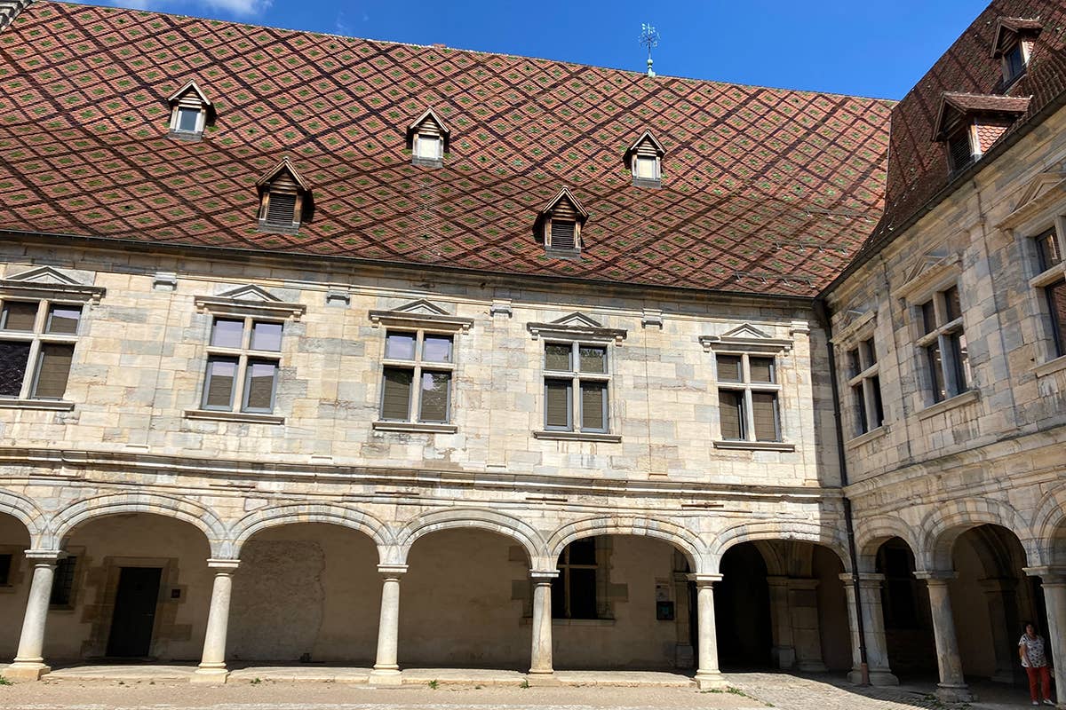 Musée du Temps A Besançon con un piede nella storia