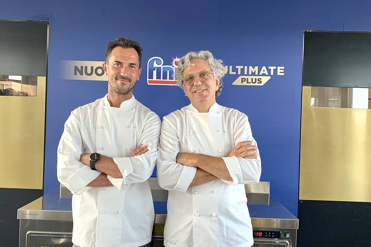 Giorgio Locatelli con Finish: insieme per risparmiare acqua in cucina 