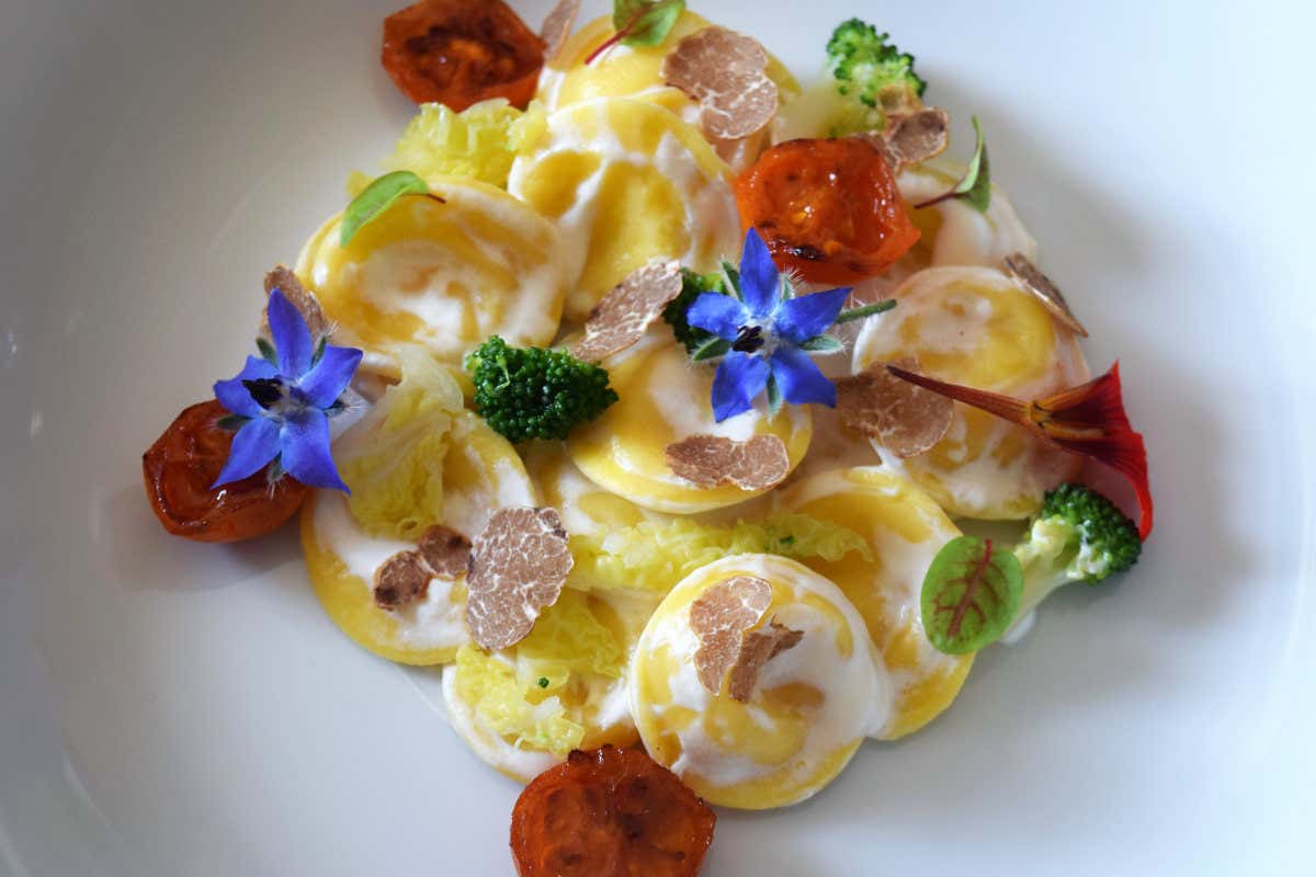 Bottoncini con ricotta e Grana Padano dei Prati Stabili