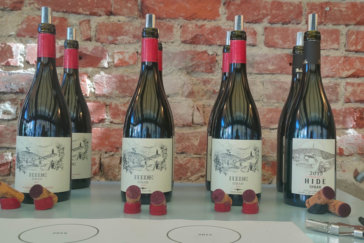 I vini Bulichella in degustazione  Bulichella, vini di carattere tra il Giappone e la Toscana