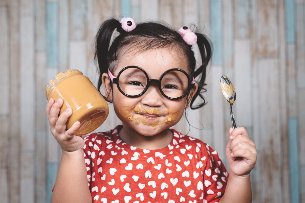 I bambini che mangiano burro di arachidi da piccoli rischiano meno l'allergia?
