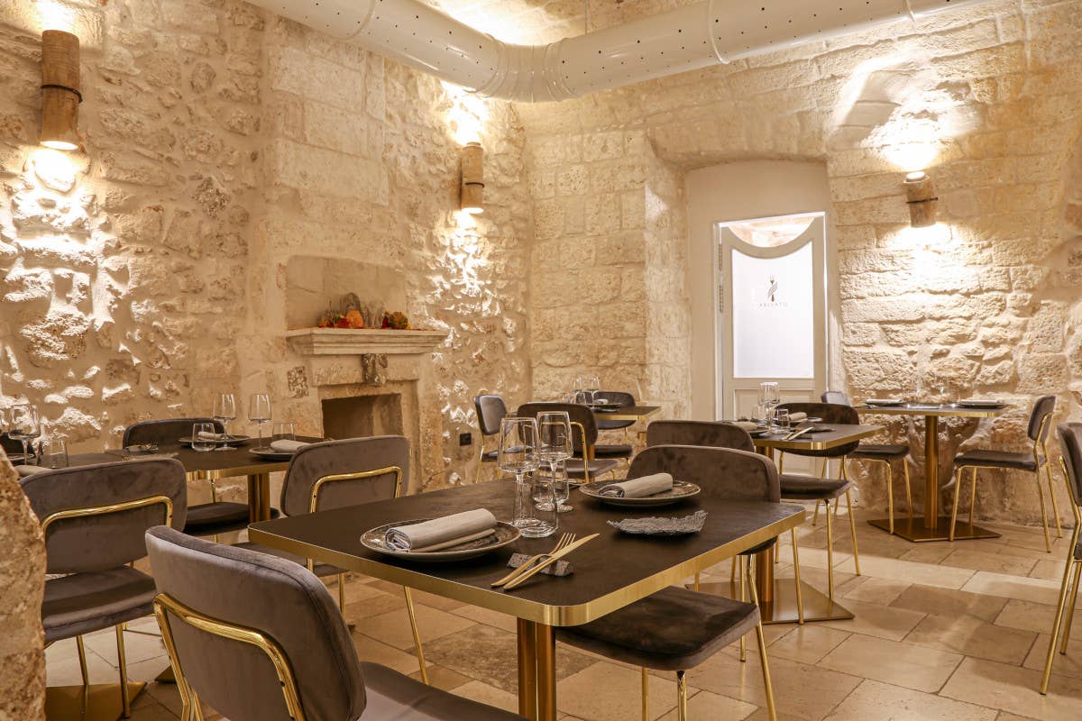 Calce Bianca. Foto: Giovanni Mastropasqua Vieni a Natale in Puglia: ecco cosa si mangia al ristorante