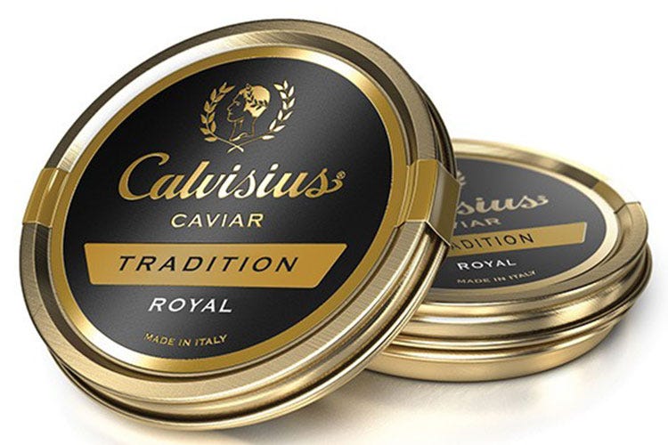 (Calvisius Caviar Tradition Royal Tutto il gusto del Made in Italy)