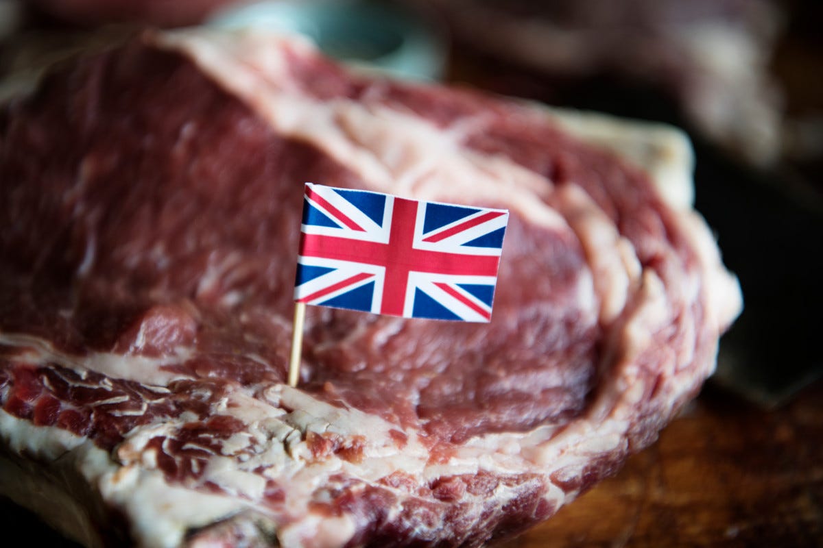 La carne britannica piace sempre di più in Europa (soprattutto in Italia)