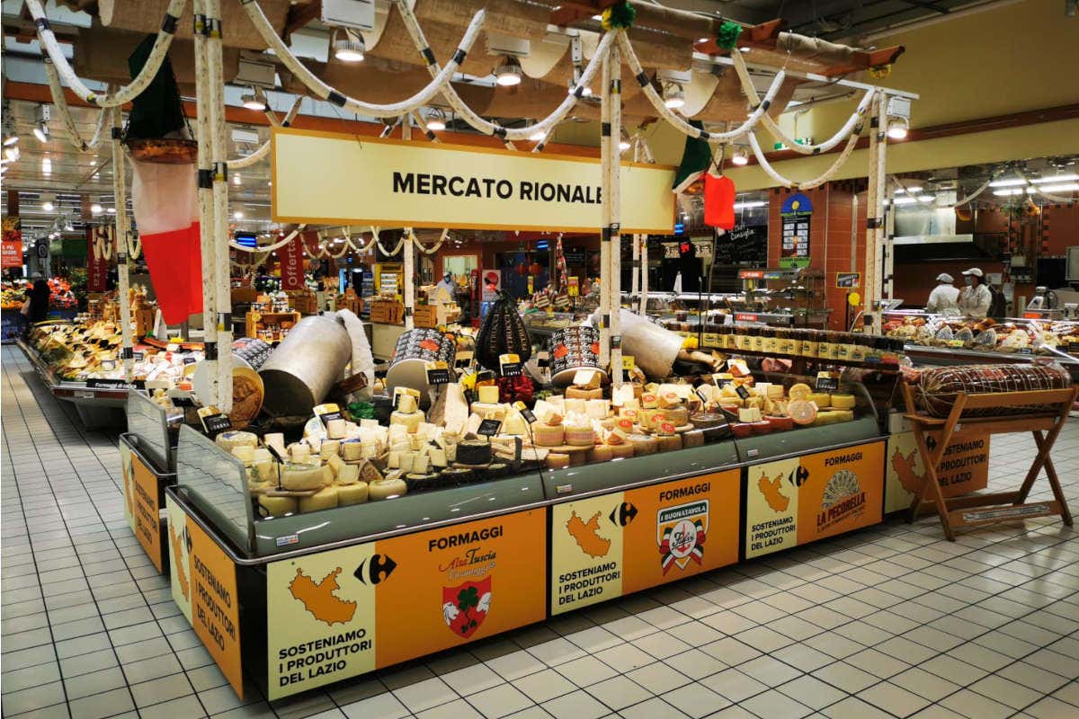 Carrefour sostiene 28 produttori locali del Lazio