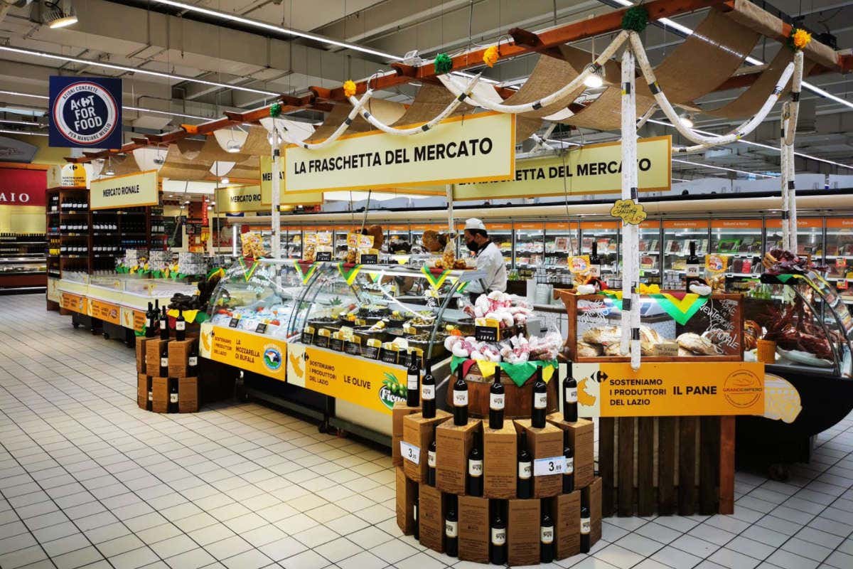 Carrefour sostiene 28 produttori locali del Lazio
