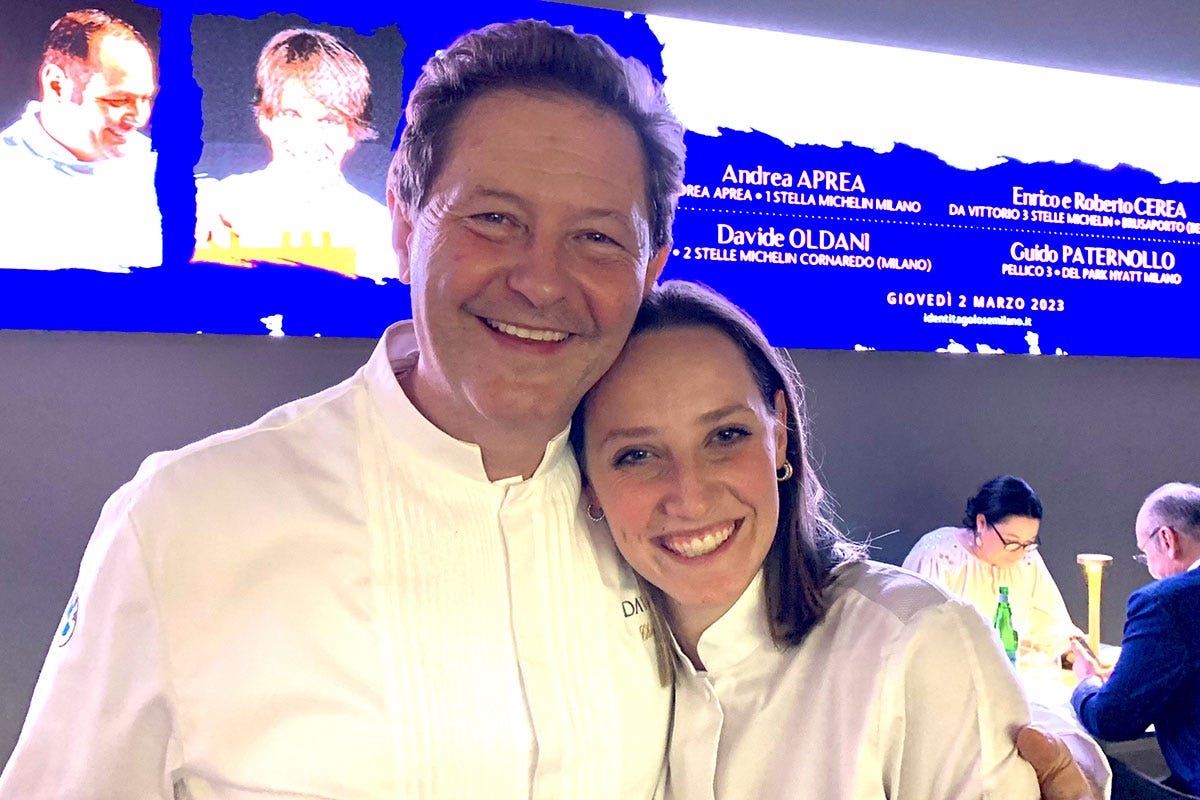 Enrico Cerea e Daniela Kuhnreich L’alta cucina a sostegno della Fondazione Cotarella contro i disturbi del comportamento alimentare