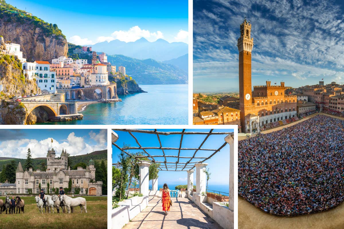 Un'estate tra Siena e Amalfi passando per le migliori spiagge d'Italia