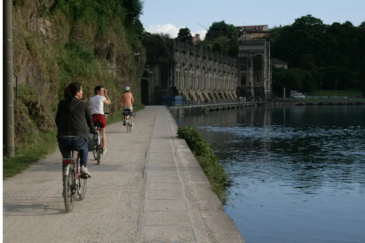 La centrale idroelettrica Taccani di Trezzo sull'Adda 