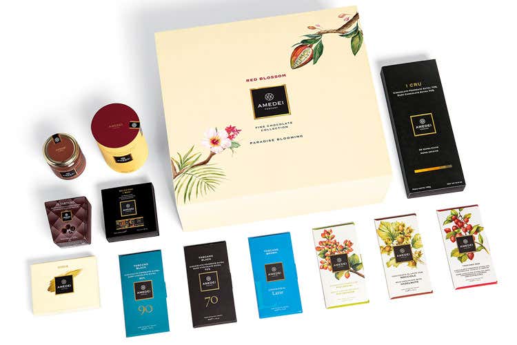 (Il cioccolato Amedei compie 20 anni e presenta la nuova collezione natalizia) (Il cioccolato Amedei compie 20 anni e presenta la nuova collezione natalizia)