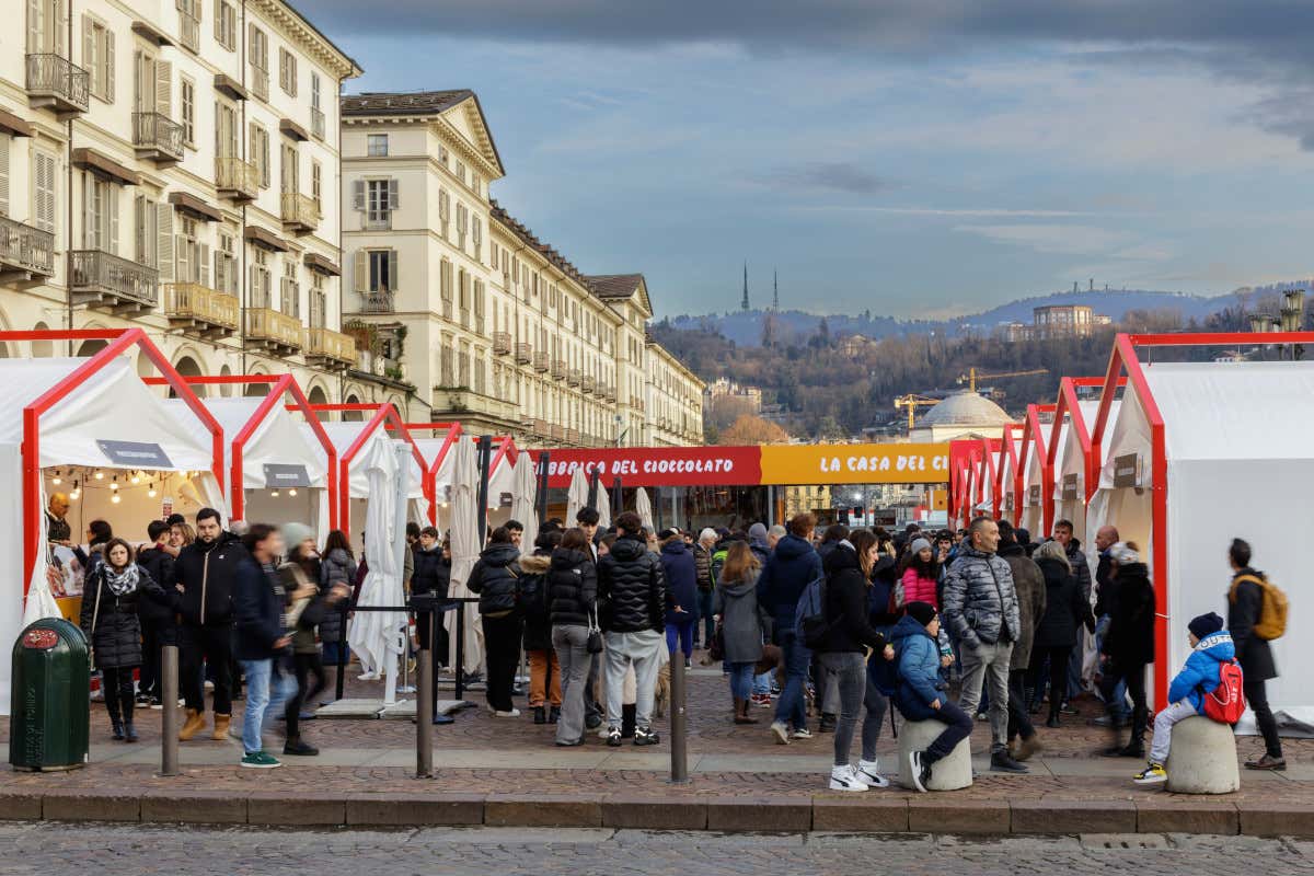 Torino si accende per cinque giorni con la festa del cioccolato