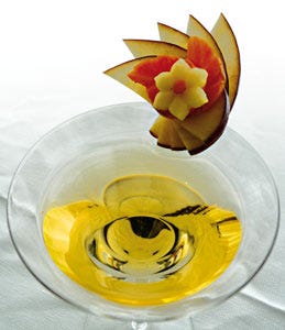 "Autunno dolce", cocktail premiato al Trofeo Nino Cedrini 2006 di Stresa